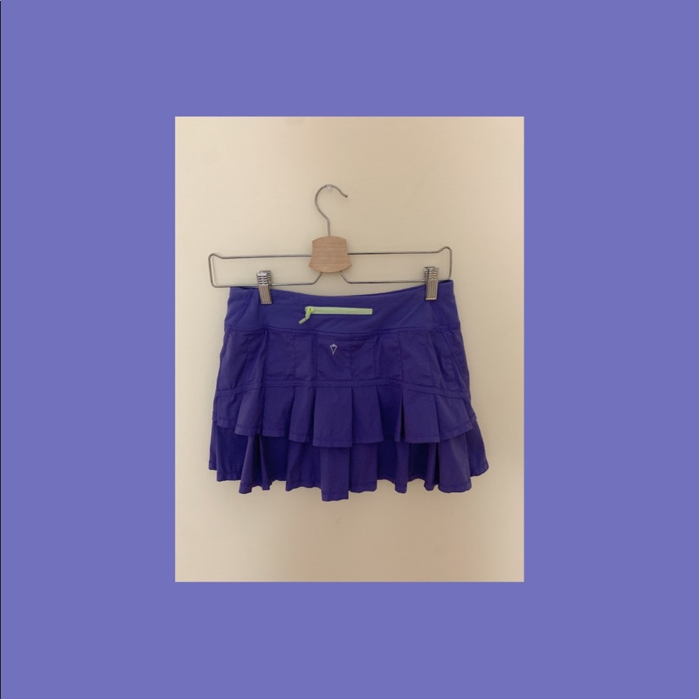 Purple Ivivva Set The Pace Skirt